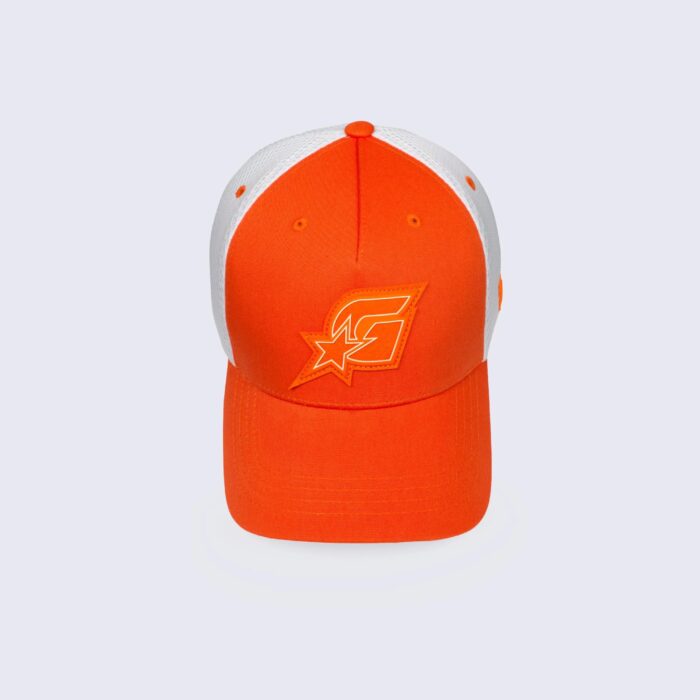 casquette gertrude star orange avec etoile