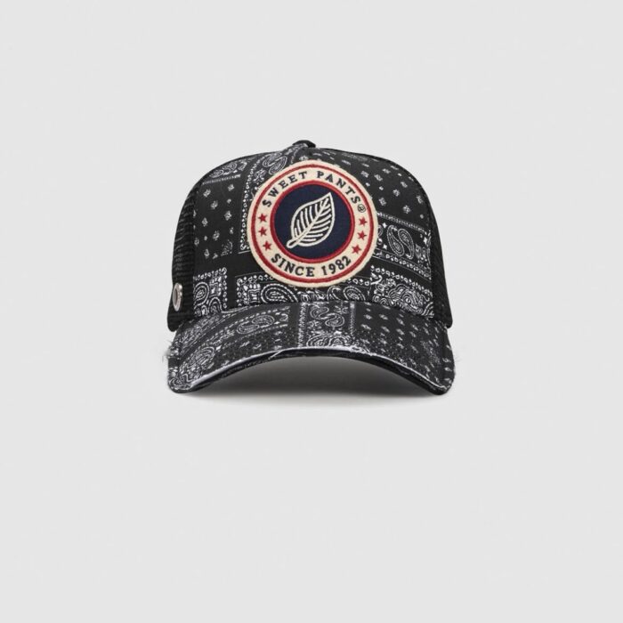 Casquette Sweet Pants Full Bandana Noir
