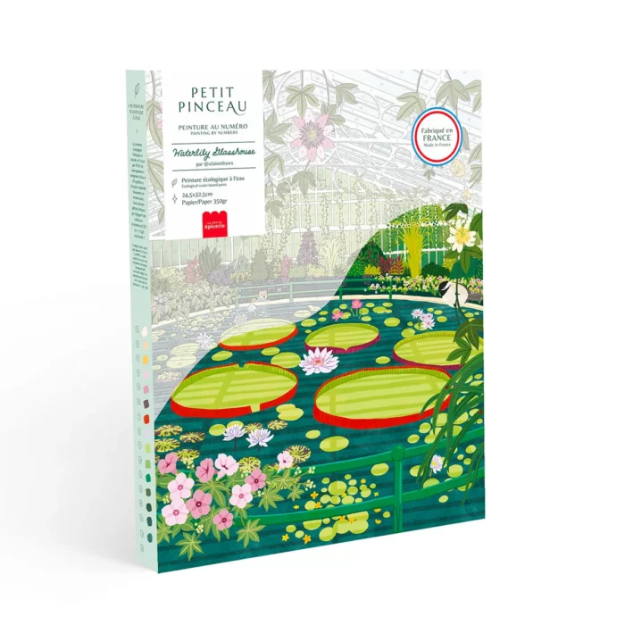 Peinture numéro Waterlily Glasshouse