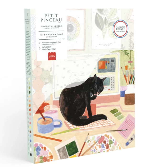 Peinture Pause du chat kit créatif